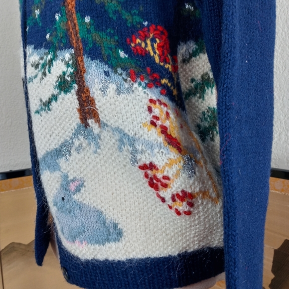 🎄90's vintage winter cardigan - Picture 6 of 15